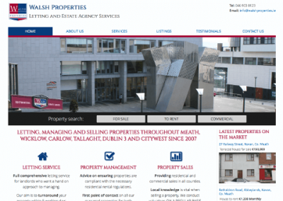Walsh Properties – letting and estate agency, Navan, Co. Meath