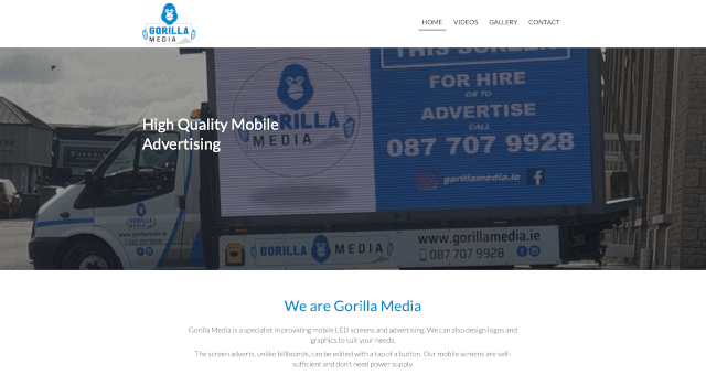 Gorilla Media – specialists in LED screens and advertising