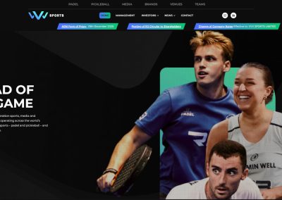 VVV Sports Limited – next-generation sports, media and entertainment company located on British Virgin Islands